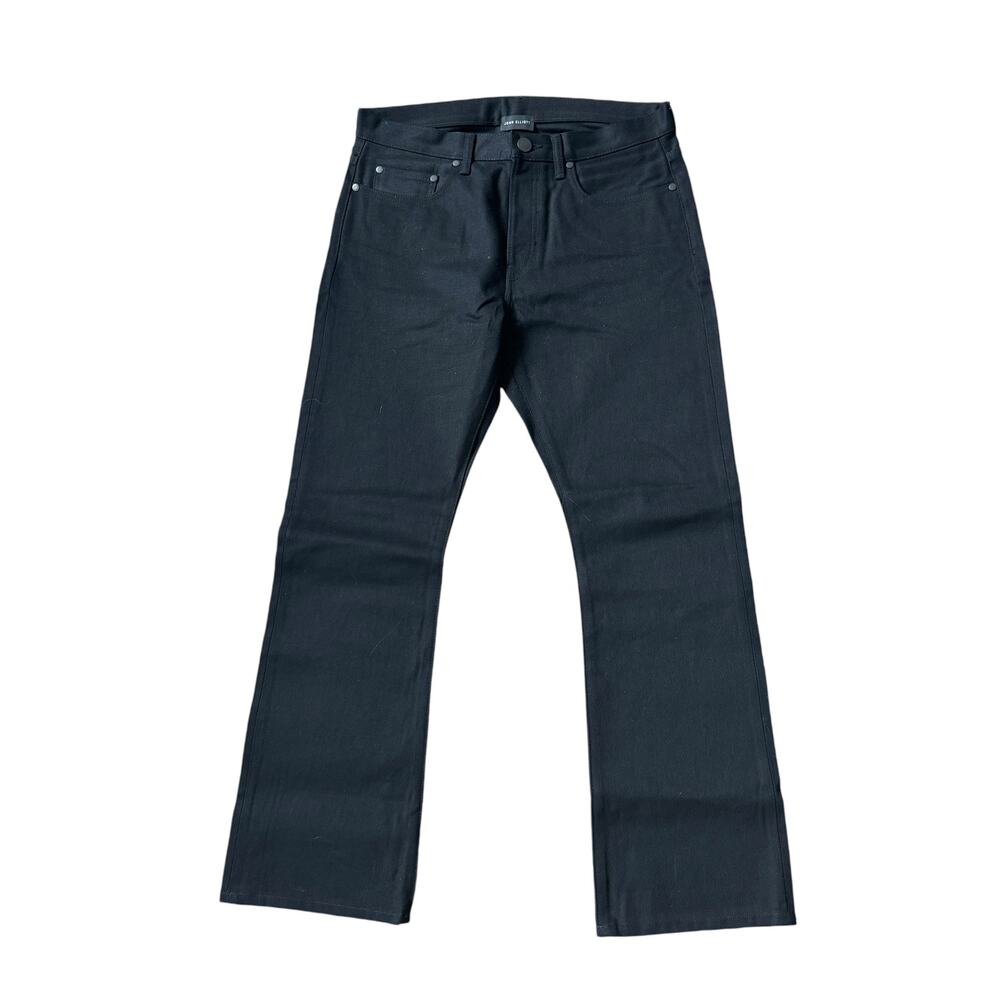 John Elliot Straight Leg Black Jeans